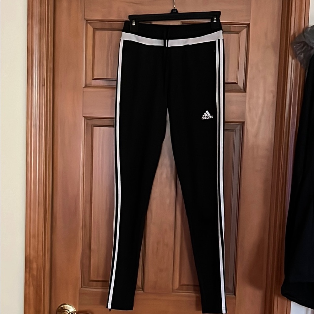 Adidas Black and White Joggers for Everyday Style